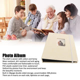 ZIKKON Compatible 208 sheet Album for Fujifilm Instax Mini Film (3 inch) Khaki