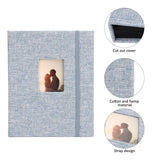 ZIKKON Compatible 208 sheet Album for Fujifilm Instax Mini Film (3 inch) Blue