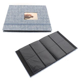 ZIKKON Compatible 208 sheet Album for Fujifilm Instax Mini Film (3 inch) Blue