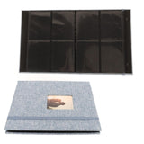 ZIKKON Compatible 208 sheet Album for Fujifilm Instax Mini Film (3 inch) Blue