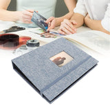 ZIKKON Compatible 208 sheet Album for Fujifilm Instax Mini Film (3 inch) Blue