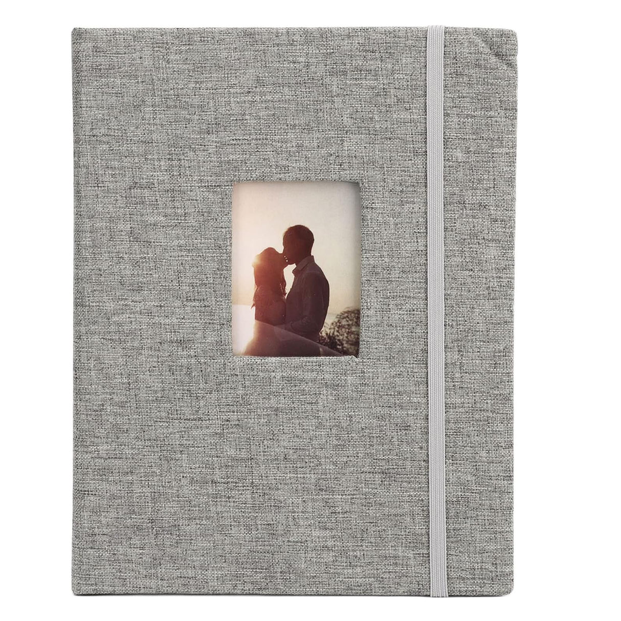 ZIKKON Compatible 208 sheet Album for Fujifilm Instax Mini Film (3 inch) Gray