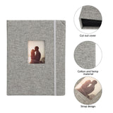 ZIKKON Compatible 208 sheet Album for Fujifilm Instax Mini Film (3 inch) Gray
