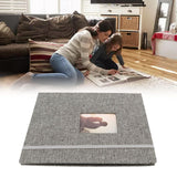 ZIKKON Compatible 208 sheet Album for Fujifilm Instax Mini Film (3 inch) Gray