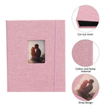 ZIKKON Compatible 208 sheet Album for Fujifilm Instax Mini Film (3 inch) Pink