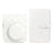 ZIKKON Fuji Mini 12 Case-Album Combo, Compatible for Fuji Instant Mini 12 Instant Film Camera - PU Leather Carrying Case with 96 Pocket Ice White Mini Photo Album- White