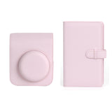  ZIKKON Instant Mini 12 Protective Camera Case with 108 sheet album  (Blossom pink)
