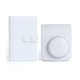 ZIKKON Instant Mini 12 Protective Camera Case with 108 sheet album (Clay white)
