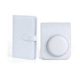 ZIKKON Instant Mini 12 Protective Camera Case with 108 sheet album (Clay white)
