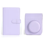 ZIKKON Instant Mini 12 Protective Camera Case with 108 sheet album  (Lilac Purple)
