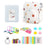 ZIKKON 7 in 1 Accessory Bundle for Mini 12 Instant Camera, Include PU leather Case, Mini Picture Album, Frames, DIY Stickers, Color Filter, Selfie Mirror, Paper Bunting(No Camera) - Color wave dot
