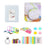 ZIKKON 7 in 1 Accessory Bundle for Mini 12 Instant Camera, Include PU Leather Case, Mini Picture Album, Frames, DIY Stickers, Color Filter, Selfie Mirror, Paper Bunting(No Camera) - Speckle ink Watercolor
