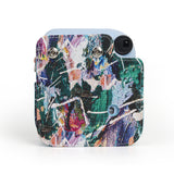 ZIKKON Instax Mini 12 Protective Camera Case PU Leather Carrying Bag_Colorful graffiti