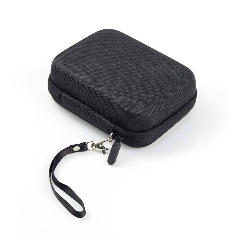 ZIKKON Instax Mini Evo Instant Camera Mini Link 2 Smartphone Printer Bag Accessories Protector Hard Case Lanyard (Black)
