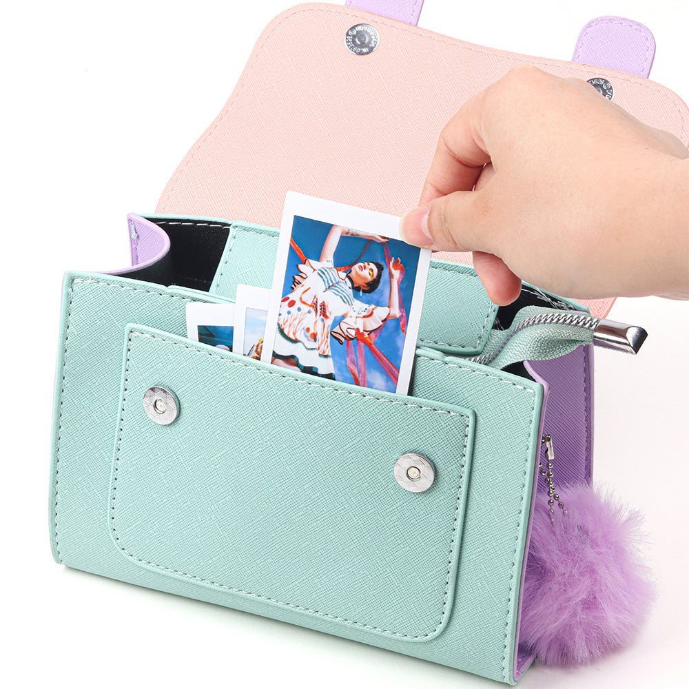 ZIKKON Instax universal Macaron style Message Crossbody Bag for Fujiflim Instant Camera Digital camera shoulder bag
