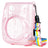ZIKKON Mini 11 Instax Camera Pouch  Bag Glister Case_Pink