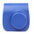 ZIKKON Protective Camera Case Compatible with Fuji-Film Instant Insta-x Mini 9/8 PU Leather Bag with Adjustable Shoulder Strap Cobalt Blue