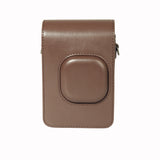 ZIKKON Protective Case for Fuji instax mini liplay Camera with adjustable neck strap quick detachable- Deep bronze
