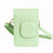 ZIKKON Protective Case for Fuji instax mini liplay Camera with adjustable neck strap quick detachable- Matcha Green
