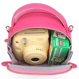 ZIKKON Universal Zipper Camera Carrying Case for All Fujifilm Instax Mini 8 9 11 70 7s 25 50s 90 Instant Camera Models Pink