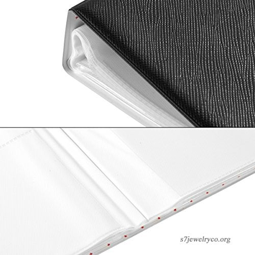 ZIKKON 64 Pockets SQUARE SQ10 Photo album Black 