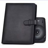 Zikkon Compatible 128 Pockets Mini Photo Album for Fujifilm Instax Mini Film Charcoal gray