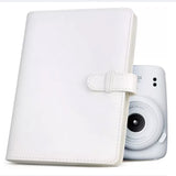 Zikkon Compatible 128 Pockets Mini Photo Album for Fujifilm Instax Mini Film lce white