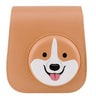 Zenko Instax mini 11 Camera PU Leather Case Bag Brown corgi