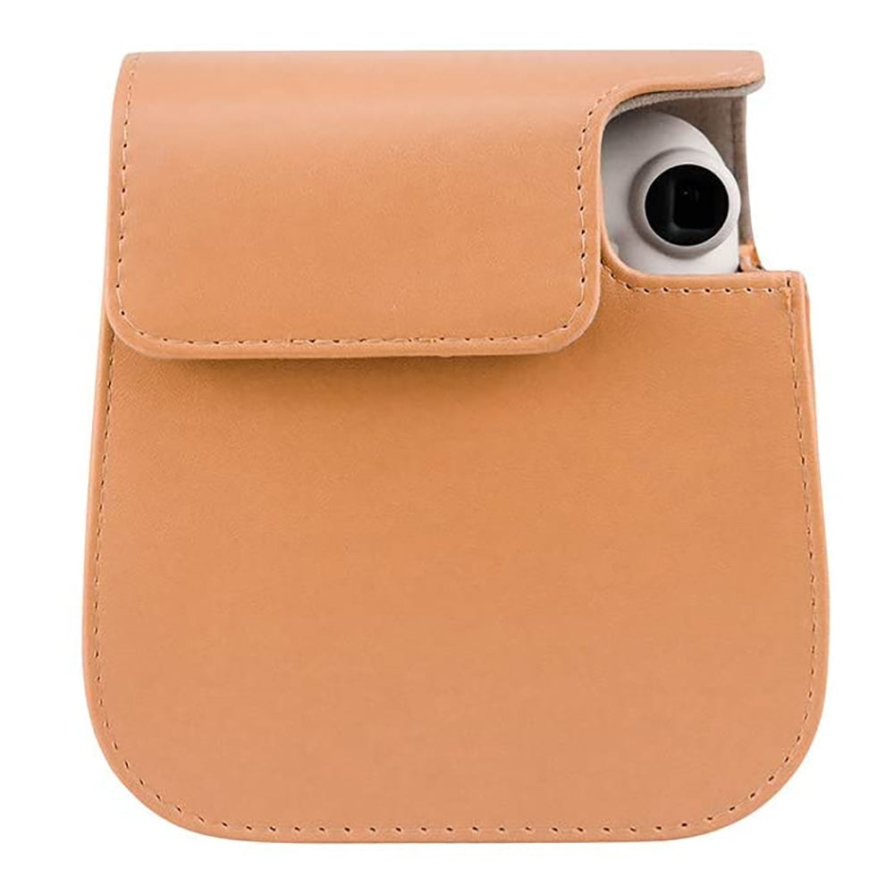 Zenko Instax mini 11 Camera PU Leather Case Bag Brown corgi