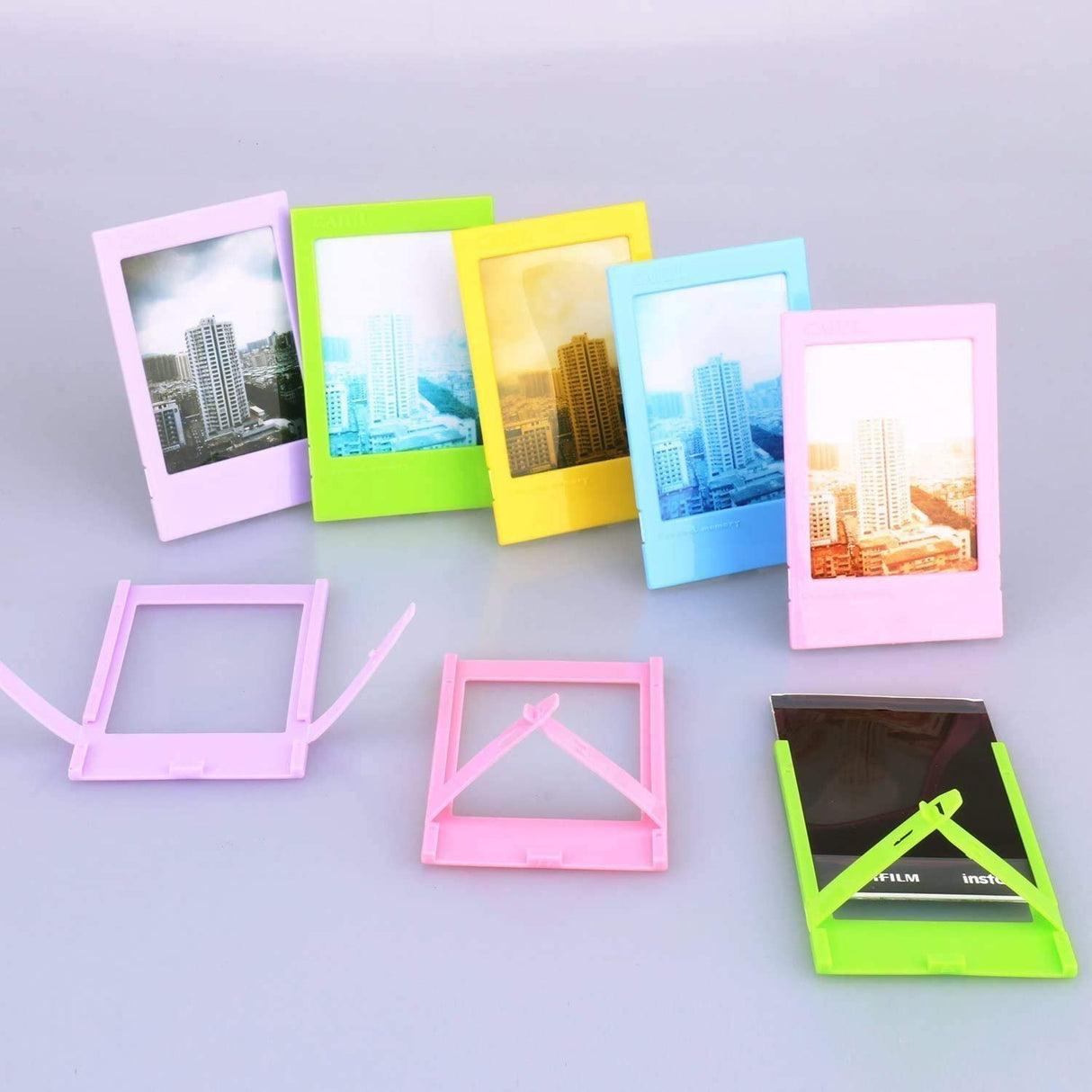 Zikkon Plastic Personalized, Customized Gift Best Friends Reel Photo Collage gift for Friends, BFF with Frame, Birthday Gift,Anniversary Gift Table