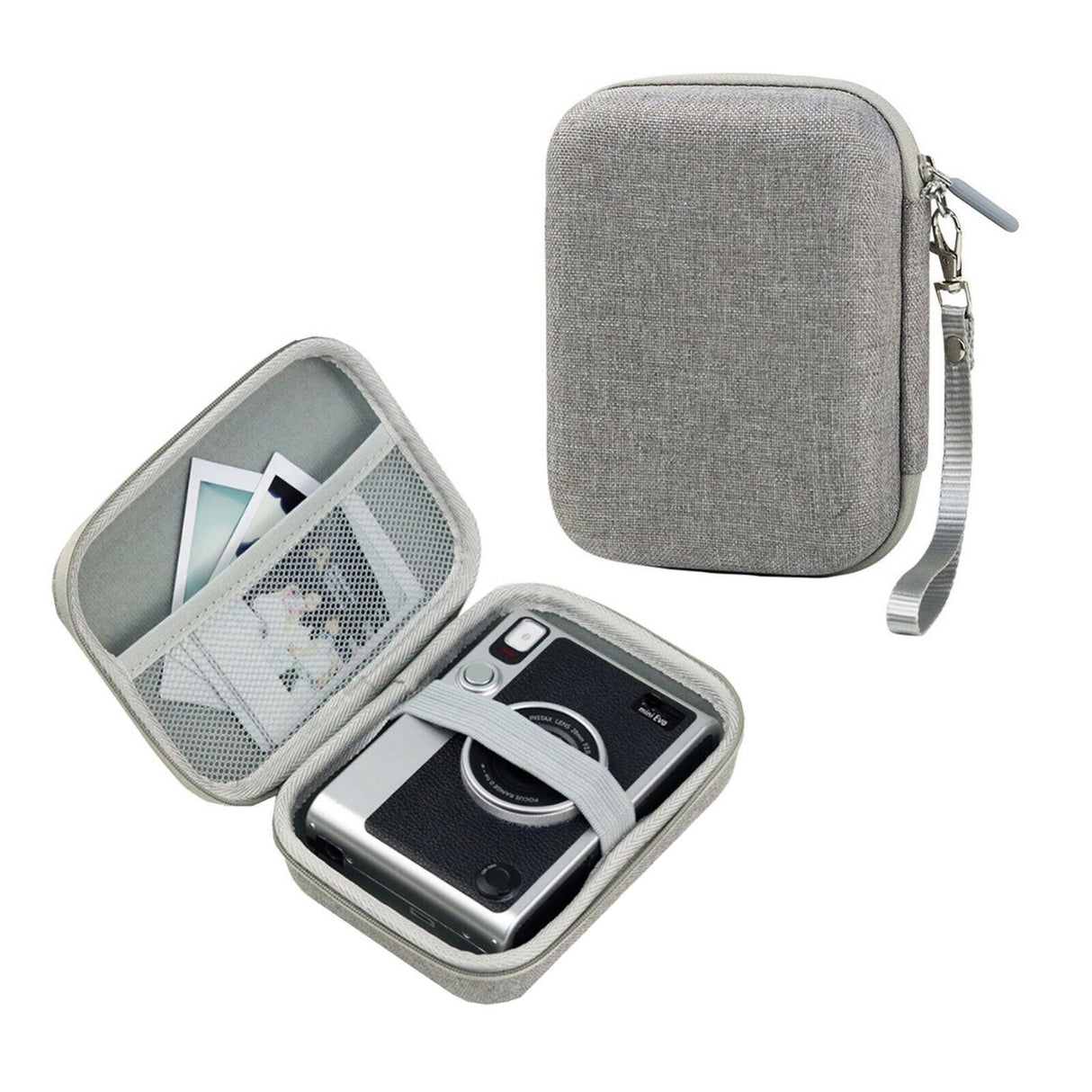 Zenko Instax Mini Evo Instant Camera Mini Link 2 Smartphone Printer Bag Accessories Protector Hard Case Lanyard