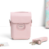 Zenko Instax Mini Compatible Link 2 Photo Printer PU Leather Protective Cover pink
