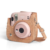 Zenko Instax mini 11 Camera PU Leather Case Bag cork