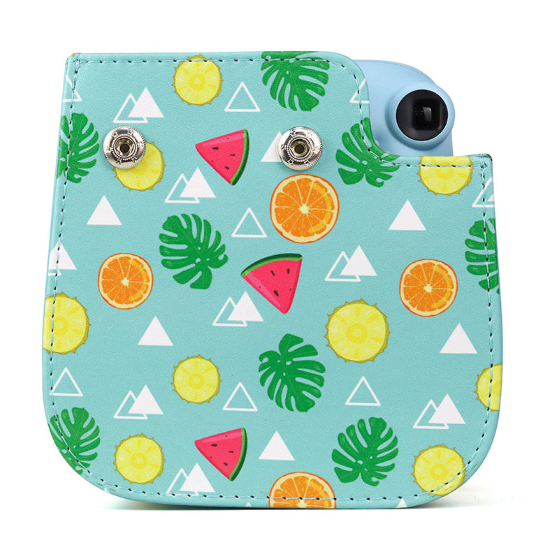 Zenko Instax mini 11 Camera PU Leather Case Bag fruit