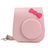 Zenko Instax mini 11 Camera PU Leather Case Bag pink Bowknot