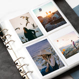 Zikkon Compatible 200 sheet PU Album for Fujifilm Instax Mini Film (3 inch) (Black)