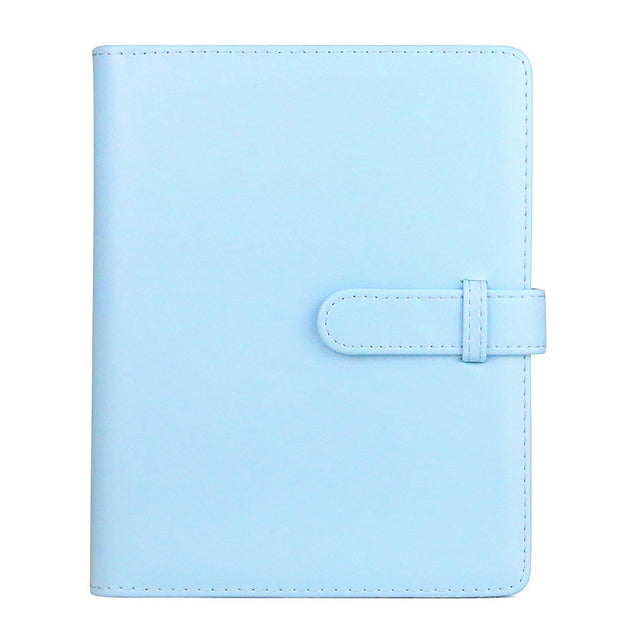 Zikkon Compatible 256 sheet Album for Fujifilm Instax Mini Film (3 inch) (sky blue)