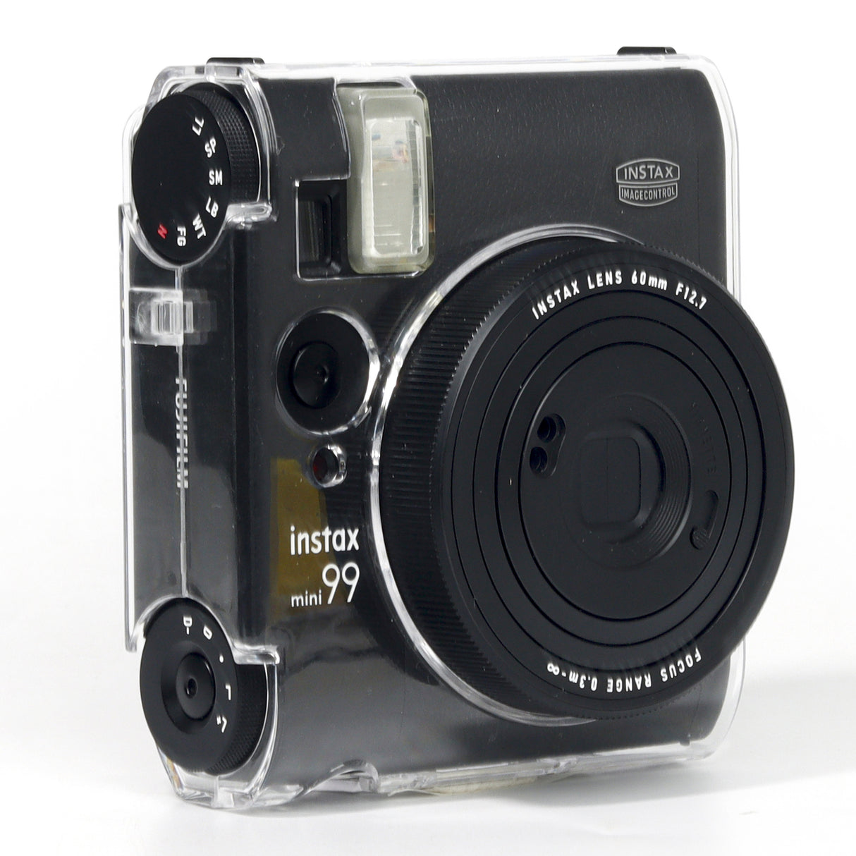 Zikkon Crystal Hard Protective Clear Case For Instax Mini 99 Instant Film Camera  (Clear)
