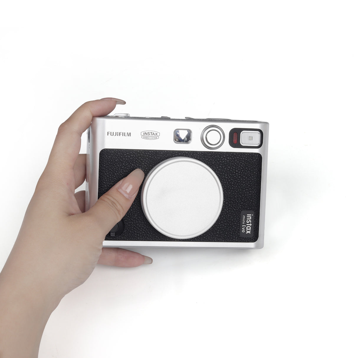 Zikkon Instax Mini Evo Lens Cap (silver)