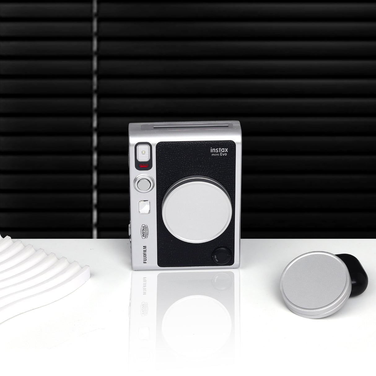 Zikkon Instax Mini Evo Lens Cap (silver)