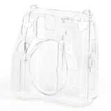 Zikkon Instax Mini SE Crystal Case Photo Storage Pocket with Shoulder Straps + Stickers set (Green)

