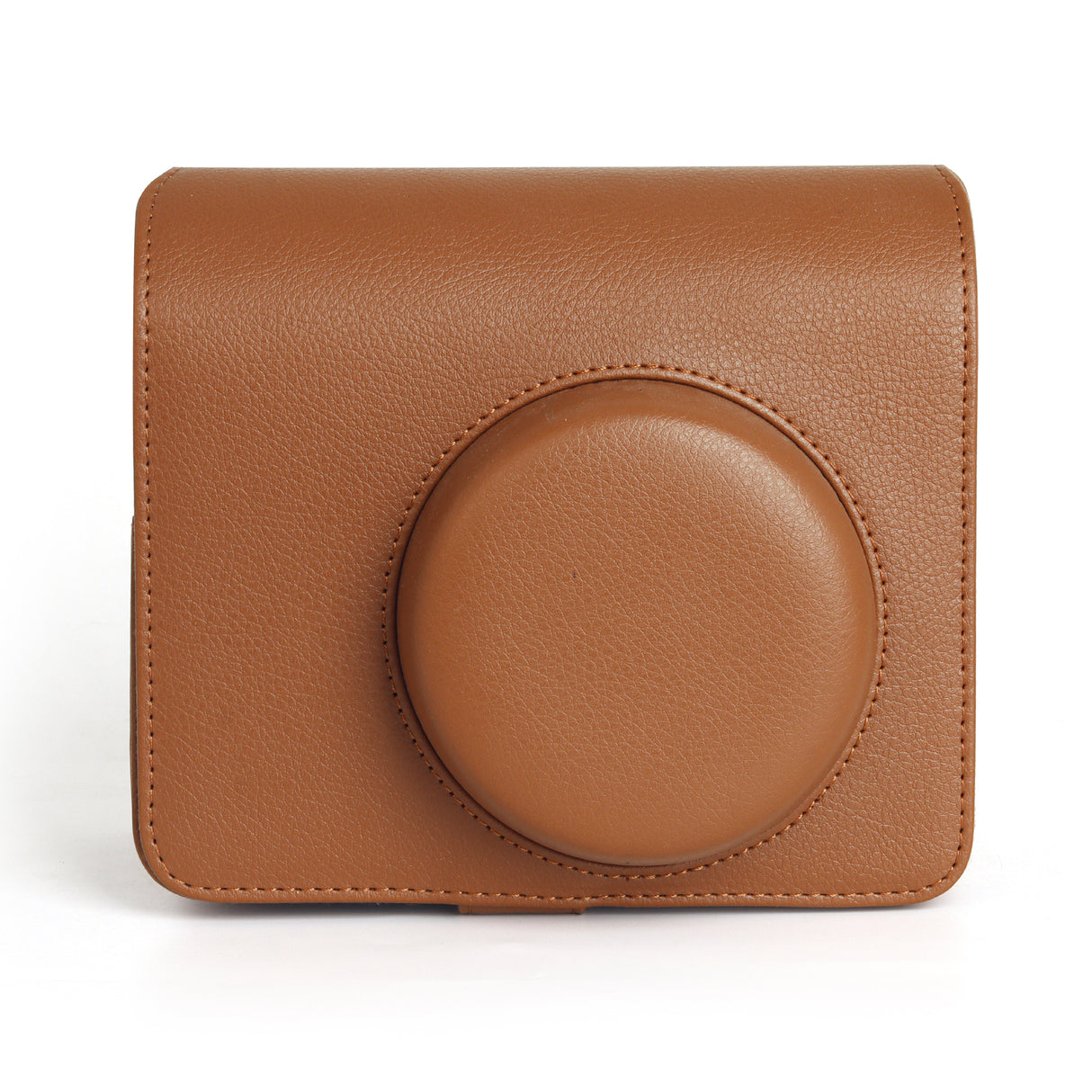 Zikkon Instax wide 400  Instant Camera PU Case Camera Bag (Brown)
