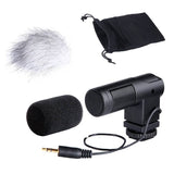 Boya BY-V01 Mini Stereo X/Y Condenser Microphone Mic for Canon, Nikon, Sony and Pentax DSLR Camera