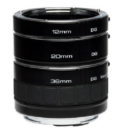 Kenko DG Auto Extension Tube Set for the Nikon AF Mount (12, 20 & 36mm Tubes)