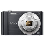 Sony Cybershoot DSC-W810/B 20.1MP Digital Camera Memory card 16GB (Black) + Bag (20.1 MP, 6 Optical Zoom, 48 X Digital Zoom, Black)