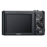 Sony Cybershoot DSC-W810/B 20.1MP Digital Camera Memory card 16GB (Black) + Bag (20.1 MP, 6 Optical Zoom, 48 X Digital Zoom, Black)