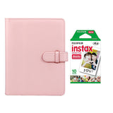 Fujifilm Instax Mini 10X1 Instant Film With Compatible 128 Pockets Mini Photo Album