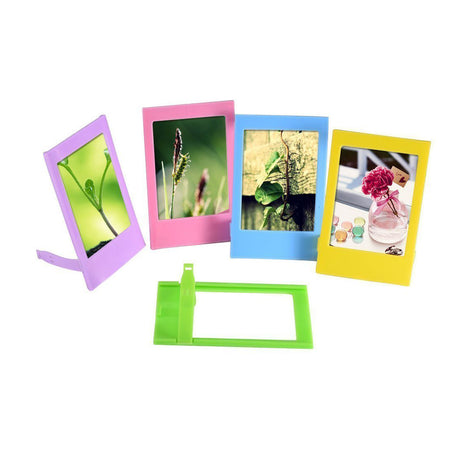 Caiul Desk Photo Frame for Fujifilm Instax mini 8/9/70/7s/90/25/50s Film (Multicolour) , 10 Pieces