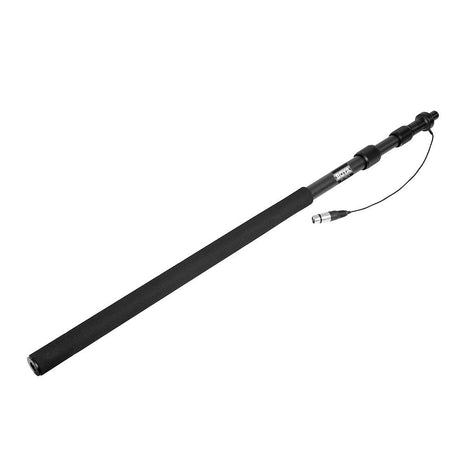 BOYA BY-PB25 Carbon Fiber Boom Pole with Internal XLR Cable for Shotgun Microphone Holder Boom Arm Extend 8.2ft