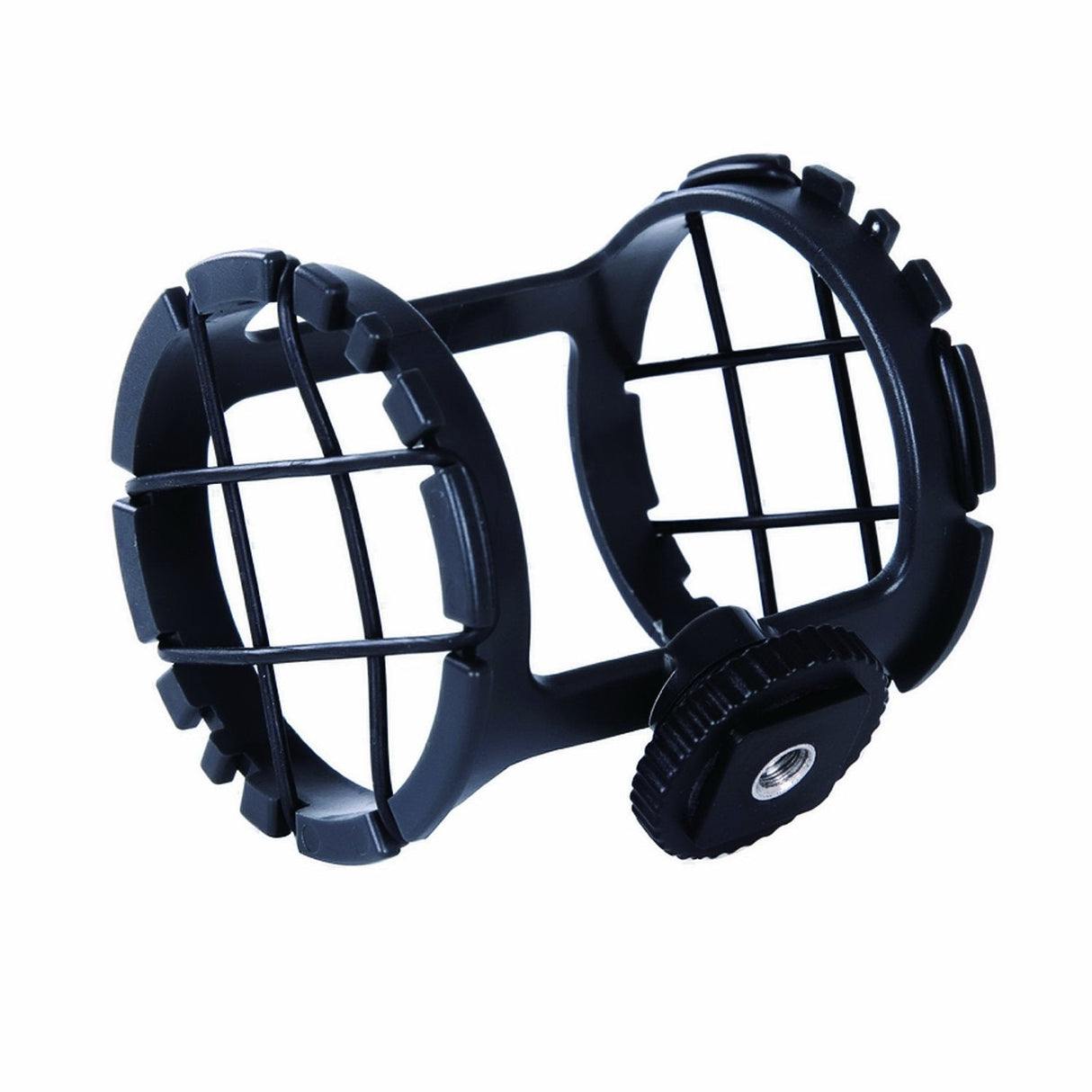 BOYA BY-C03 Camera Shoe Shockmount for Shotgun Microphones 1" to 2" in Diameter (Fits the Zoom H1)
